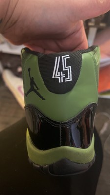 jordan 11s olive green